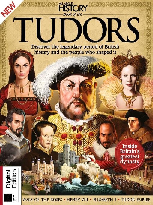 Upplýsingar um All About History: Book of Tudors eftir Future Publishing Ltd - Til útláns